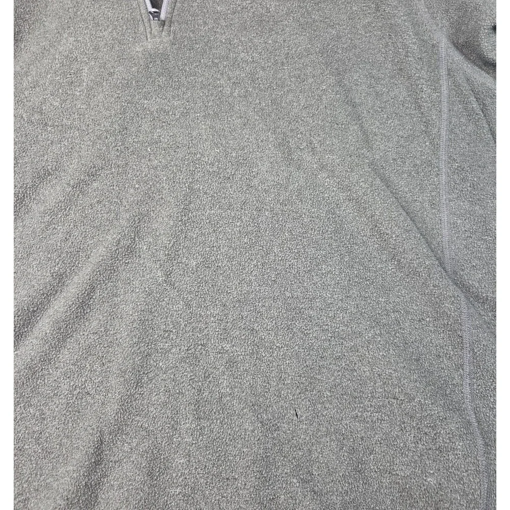 The North Face 1/4 Zip Fleece Pullover Gray Men's XL Outdoor Jacket